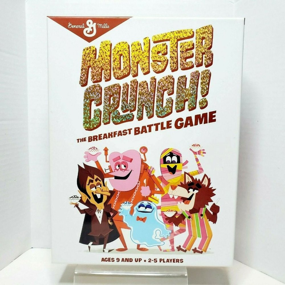 GENERAL MILLS HALLOWEEN CEREAL MONSTER CRUNCH CARD GAME Fruit Brute Yummy Mummy